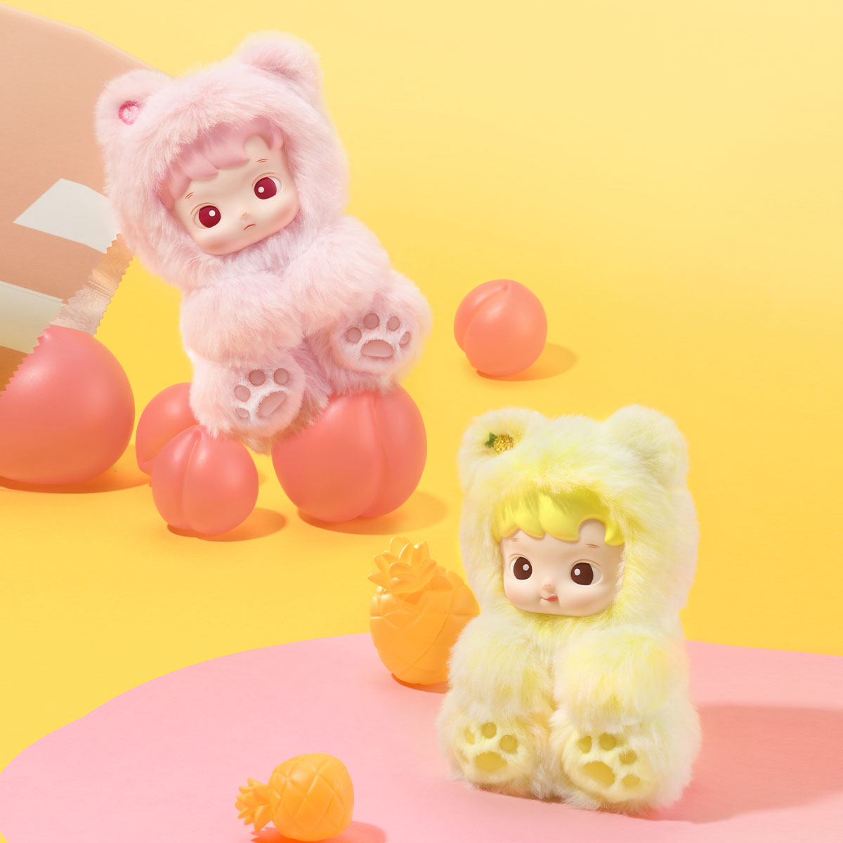 [In Stock] POPMART HACIPUPU Gummy Bear Series-Vinyl Plush Pendant Blind Box (SEALED)