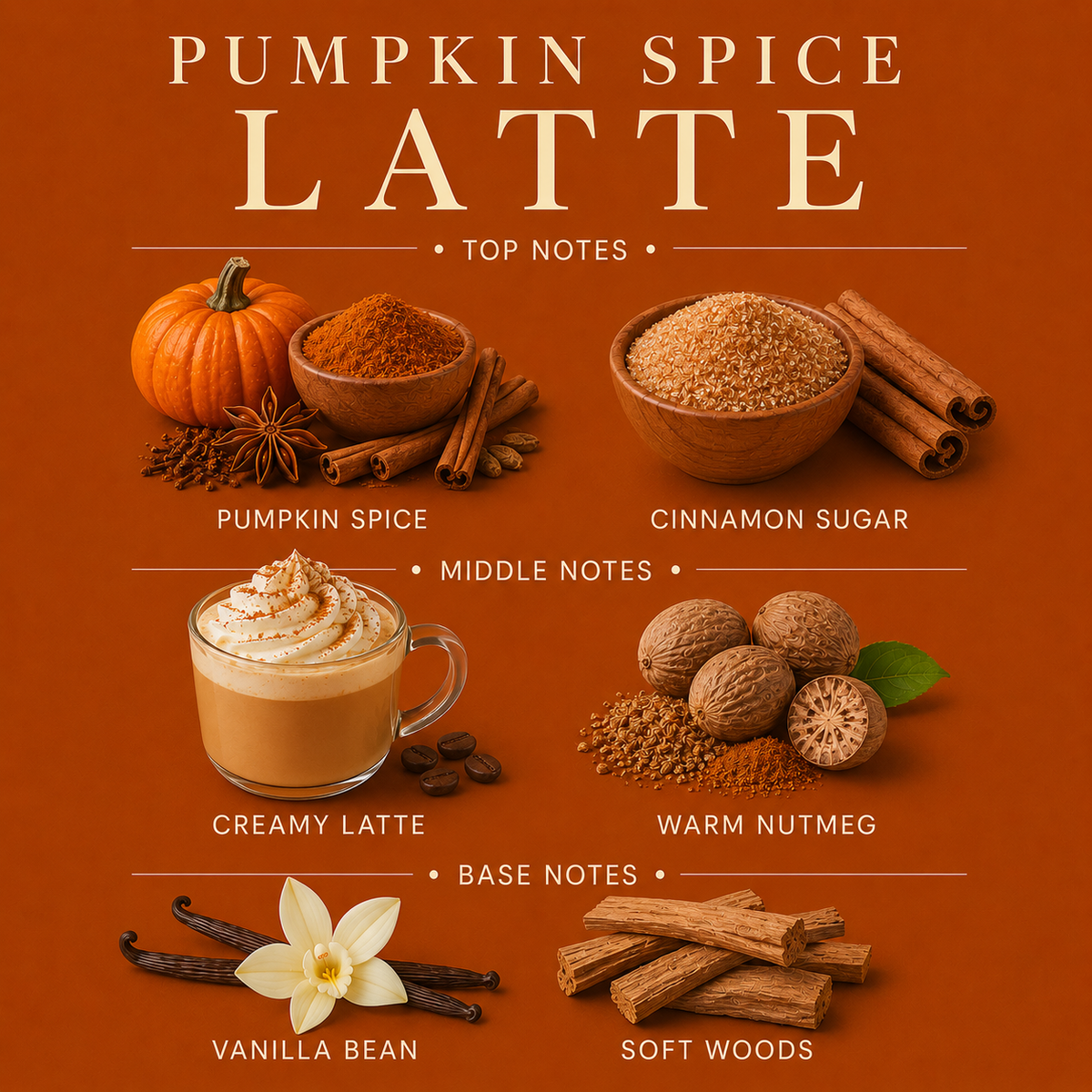 Pumpkin Spice Latte Signature Candle